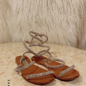 Diamond sandals